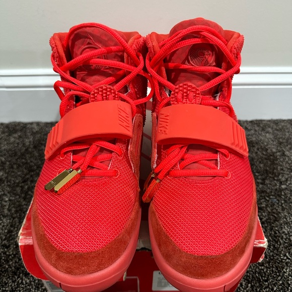 Nike Air Yeezy 2 SP Kanye West Red October Sneakers 2014 - Picture 8 of 15